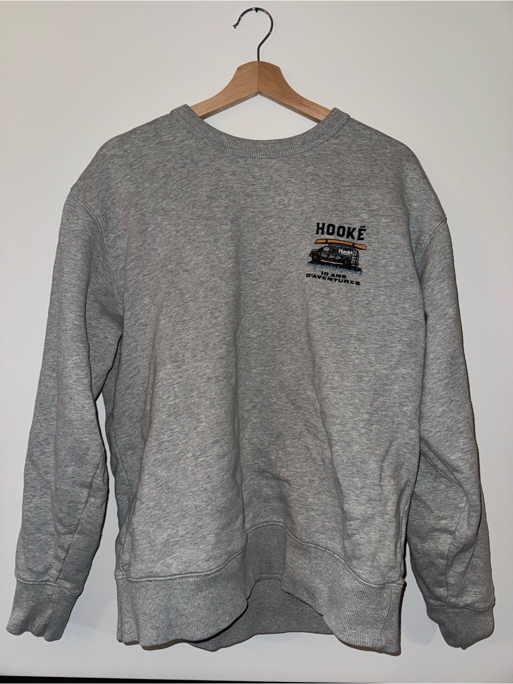 Gray Crewneck Sweatshirt - Men's Casual Pullover